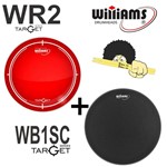 Ficha técnica e caractérísticas do produto Peles Williams TARGET WR2 Duplo Filme RED - 20 WR2(Batedeira) WB1SC(Resposta)