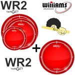 Ficha técnica e caractérísticas do produto Peles Williams TARGET WR2 Duplo Filme RED - (10/12/14) WR2 (14)