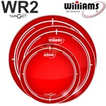 Ficha técnica e caractérísticas do produto Peles Williams TARGET WR2 Duplo Filme RED - (8/10/12)