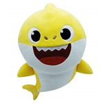 Ficha técnica e caractérísticas do produto Pelúcia Baby Shark 30Cm Amarelo Musical Toyng