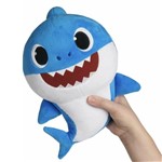 Ficha técnica e caractérísticas do produto Pelúcia Baby Shark 30cm Dad Shark Azul Toyng