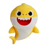 Ficha técnica e caractérísticas do produto Pelúcia Musical Baby Shark - 30 Cm Amarelo - Toyng