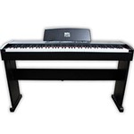 Ficha técnica e caractérísticas do produto Piano Benson Digital 64 Notas USB MIDI Tela LCD Digital