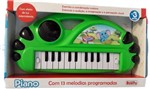 Ficha técnica e caractérísticas do produto Piano com 13 Melodias e Luzes Intermitentes - Novabrink Industria de Plastic