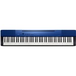 Ficha técnica e caractérísticas do produto Piano Digital 88 Teclas Azul Metálico Px-A100be Casio