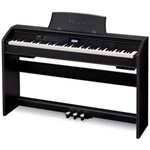 Ficha técnica e caractérísticas do produto Piano Digital 88 Teclas Privia Polifonia 128 PX-780BK Casio