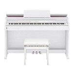Ficha técnica e caractérísticas do produto Piano Digital 88 Teclas Sensitivas Ap460 We Branco Casio com Pedal