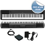 Ficha técnica e caractérísticas do produto Piano Digital Casio Cdp-120 88 Teclas Preto com Pedal Sp-3