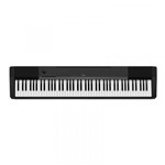 Ficha técnica e caractérísticas do produto Piano Digital Casio CDP-120 com 48 Notas de Polifonia 2 Auto-falantes e 5 Timbres Integrados
