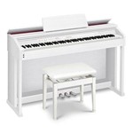 Ficha técnica e caractérísticas do produto Piano Digital Casio Celviano Ap 460 We Branco