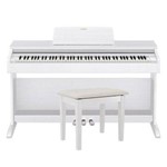 Ficha técnica e caractérísticas do produto Piano Digital Casio Celviano Ap-270WE Branco, 88 Teclas - C/Fonte Bivolt e Teclas Sensitivas