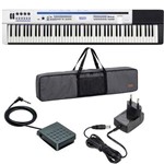 Ficha técnica e caractérísticas do produto Piano Digital Casio Priva Pro PX5S + Pedal + Capa Original + Fonte