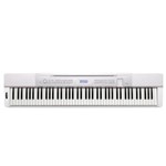 Ficha técnica e caractérísticas do produto Piano Digital Casio Privia PX-350 Branco 88 Teclas Sensitivas com Painel LCD Colorido