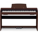 Ficha técnica e caractérísticas do produto Piano Digital Casio Privia PX-770 Marron com Móvel