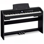 Ficha técnica e caractérísticas do produto Piano Digital Casio Privia PX-780BK com 88 Teclas 250 Timbres e 180 Ritmos