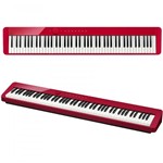 Ficha técnica e caractérísticas do produto Piano Digital Casio Privia PX-S1000RDC2-BR Vermelho