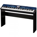 Piano Digital Casio Px560 Privia Azul + Estante Cs67