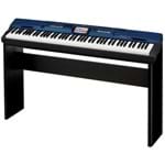 Ficha técnica e caractérísticas do produto Piano Digital Casio Px560 Privia Azul + Estante Cs67