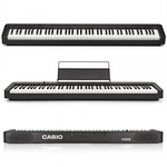 Ficha técnica e caractérísticas do produto Piano Digital Casio Stage Cdp-s100 Bk Preto - 88 Teclas