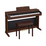 Ficha técnica e caractérísticas do produto Piano Digital Celviano AP-270 BN Marrom 88 Teclas