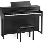 Ficha técnica e caractérísticas do produto Piano Digital KSH704CH Suporte BNC05 Banco HP-704 CH - Roland