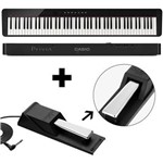 Ficha técnica e caractérísticas do produto Piano Digital Privia PX-S1000 Preto BK + Pedal Sustain