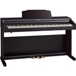 Piano Digital Roland 88 Teclas Rp501r Cr Marrom C/ Banqueta