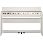Ficha técnica e caractérísticas do produto Piano Digital Roland F-140R WHL, Branco - 88 Teclas, Fonte e Teclas Sensitivas - Bivolt