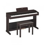 Ficha técnica e caractérísticas do produto Piano Digital Yamaha Arius Ydp-103r Marron
