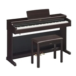Ficha técnica e caractérísticas do produto Piano Digital Yamaha Arius YDP-164R Marrom com 192 de Polifonia e 10 Timbres