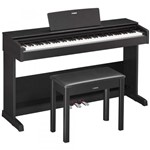 Ficha técnica e caractérísticas do produto Piano Digital Yamaha Arius YDP103 Preto