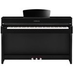 Ficha técnica e caractérísticas do produto Piano Digital Yamaha Clavinova Clp-635 Polished Ebony com Estante e Banco