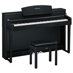 Ficha técnica e caractérísticas do produto Piano Digital Yamaha Clavinova CSP150 Preto