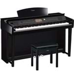 Ficha técnica e caractérísticas do produto Piano Digital Yamaha Clavinova Cvp705 Polished Ebony