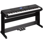 Ficha técnica e caractérísticas do produto Piano Digital Yamaha DGX660 Preto + Pedal LP7