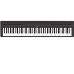 Ficha técnica e caractérísticas do produto Piano Digital Yamaha P-45B Compacto com 88 Teclas 10 Sons e 64 Notas Polifônicas