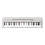Ficha técnica e caractérísticas do produto Piano Digital Yamaha P-255WH Branco 88 Teclas Sensitivas com 256 Notas de Polifonia e 10 Ritmos