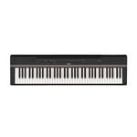 Ficha técnica e caractérísticas do produto Piano Digital Yamaha P121b 73 Teclas Ultra Portátil Preto