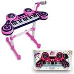 Ficha técnica e caractérísticas do produto Piano e Teclado Eletrônico Infantil - Rosa - Unik Toys