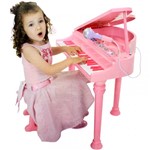 Ficha técnica e caractérísticas do produto Piano Eletrônico - Rosa - WinFun - New Toys