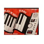Ficha técnica e caractérísticas do produto Piano Flexible Roll Up Eletrônico 31 Teclas Portátil