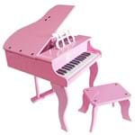 Ficha técnica e caractérísticas do produto Piano Infantil 30 Teclas Rosa