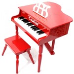 Ficha técnica e caractérísticas do produto Piano Infantil Custom 309B-4 (Vermelho) - CUSTOM
