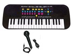 Ficha técnica e caractérísticas do produto Piano Infantil Teclado Musical Instrumentos com Microfone - Dm Brasil