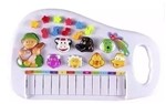 Ficha técnica e caractérísticas do produto Piano Infantil Teclado para Bebe e Criança com Som dos Bicho - Fun Time