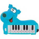 Ficha técnica e caractérísticas do produto Piano Musical Cachorrinho - Azul - Kit Star