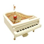 Ficha técnica e caractérísticas do produto Piano Musical Decorativo