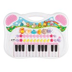 Ficha técnica e caractérísticas do produto Piano Musical Infantil Animais Rosa - Braskit