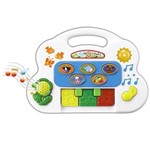 Ficha técnica e caractérísticas do produto Piano Musical Infantil com Sons Eletrônico 6406 Braskit