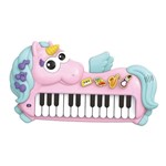 Ficha técnica e caractérísticas do produto Piano Musical Unicórnio Infantil 32 Teclas - Braskit